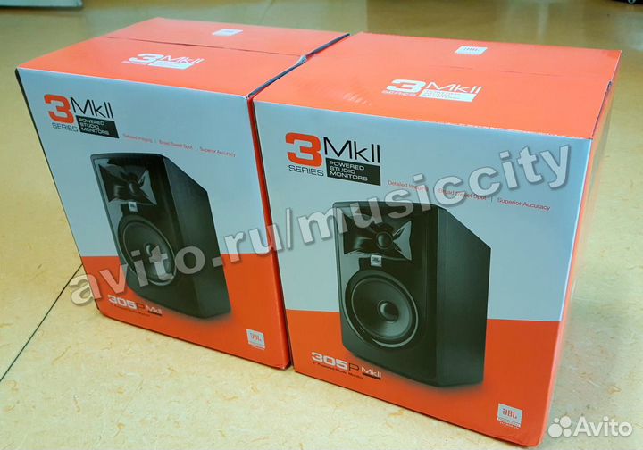 JBL 305P MkII студийный монитор