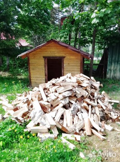 Дрова Береза навалом сухие в Выборге любого объема