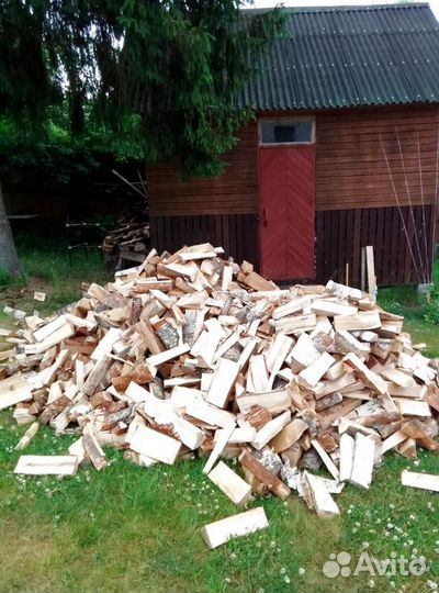 Дрова качественные от 1 куба любых древесных пород