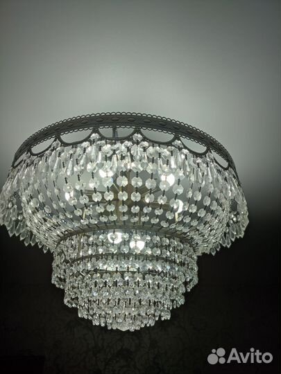 Люстра хрустальная богемия