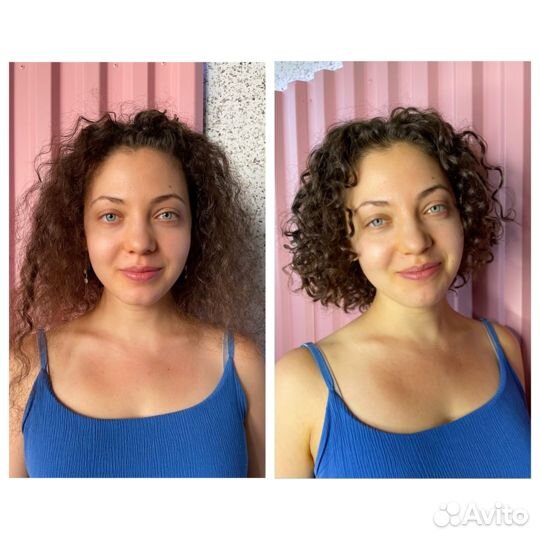 Окудрение волос