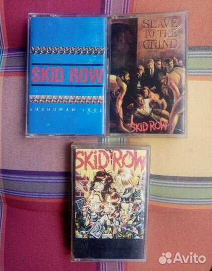 Аудиокассеты Skid Row USA