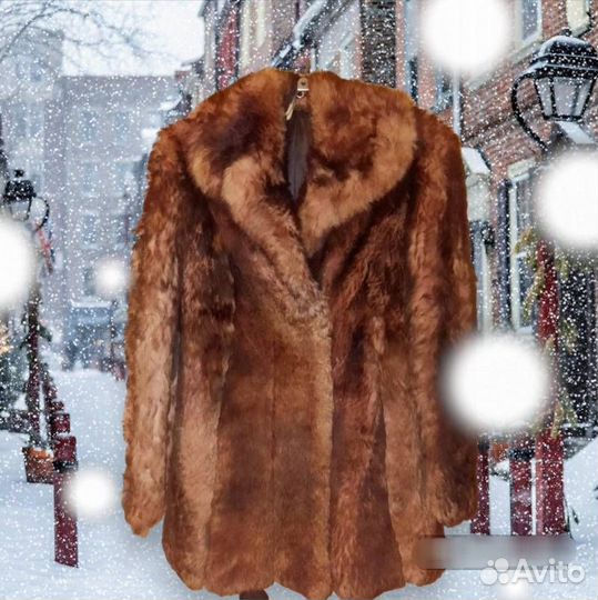 Полушубок из овчины женский