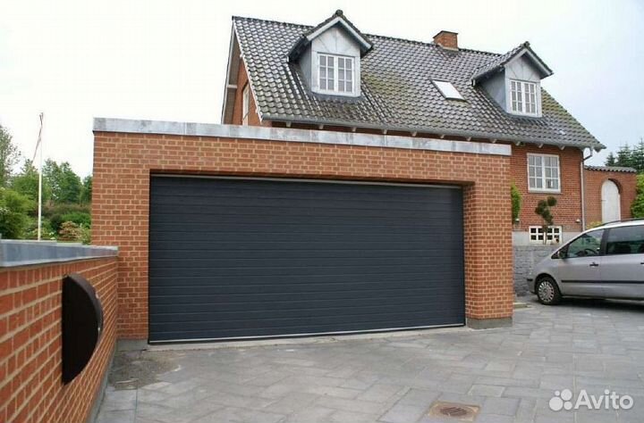 Гаражные секционные ворота