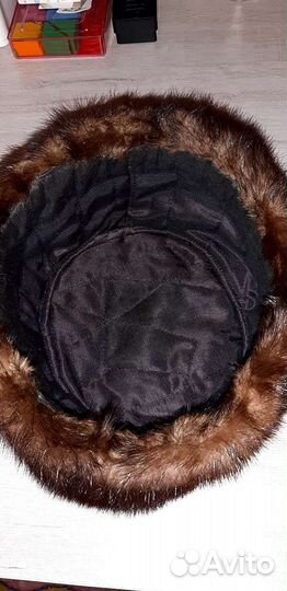 Мужская шапка норковая