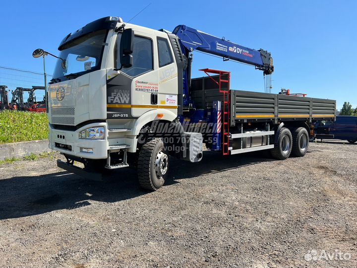 FAW J6 3250 с КМУ, 2023