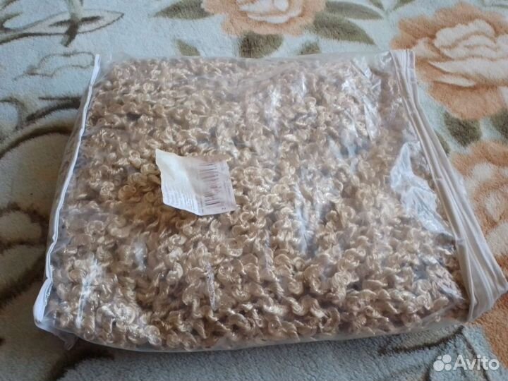 Кисея Макарони стеклярус с люрексом Китай