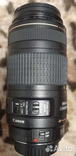 Объектив canon 70- 300 is usm ef 4-5,6