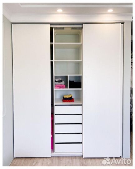 Шкаф-купе по индивидуальным размерам высокий