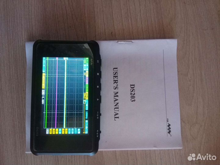 Осцилограф цифровой запоминающий 4 канала.DS203