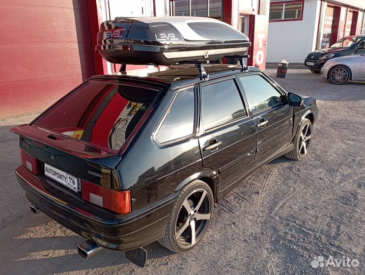 Автобокс Level Касатка 450л на Ваз 2114