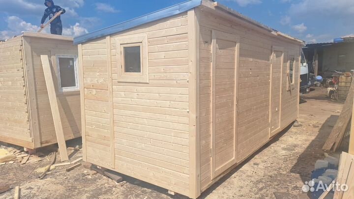 Бытовка и хозблок с доставкой и монтажом