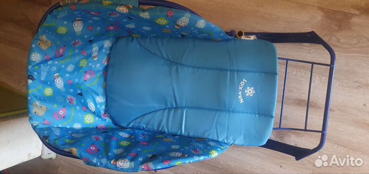 Детские санки с колесами