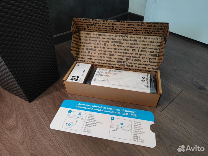 Valve Steam Deck 256gb новая приставка