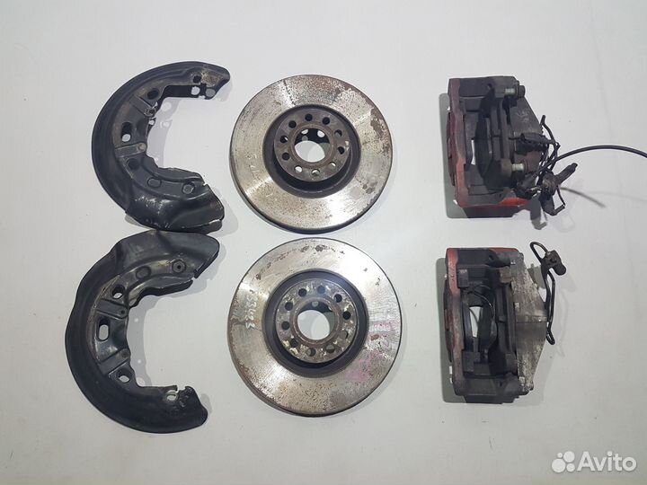 Комплект передних тормозов 320мм Ауди А8