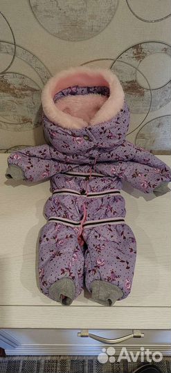 Зимний комбинезон для мини собак