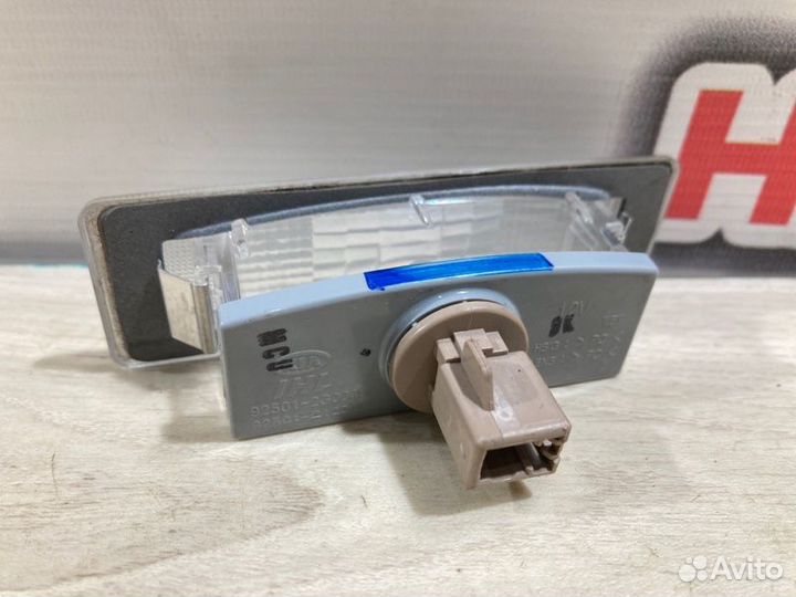 Подсветка номера Kia Sportage 4 2017