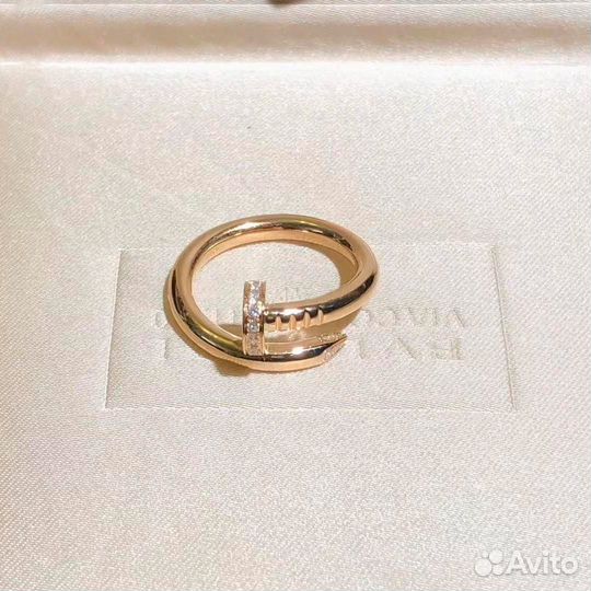 Кольцо Cartier Гвоздь золото 0,22ct