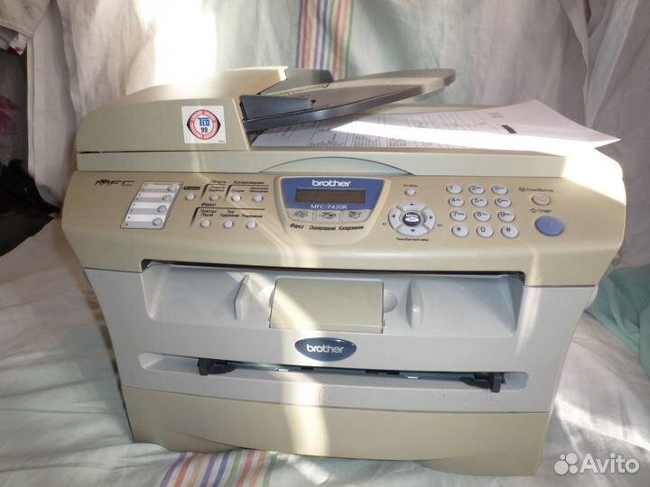 Лаз. мфу ч.б. Brother MFC-7420R