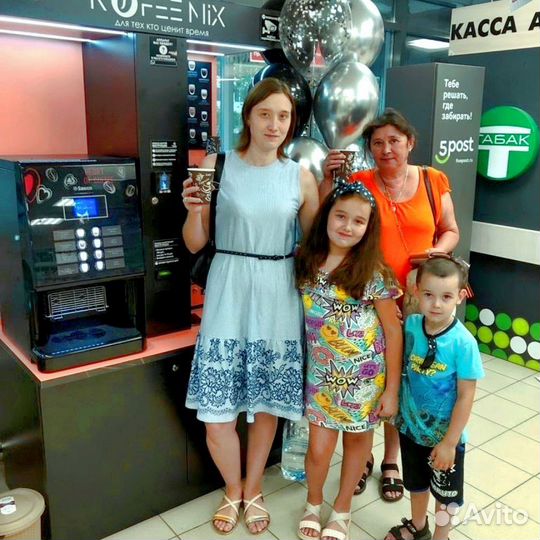 Кофейня самообслуживания новая