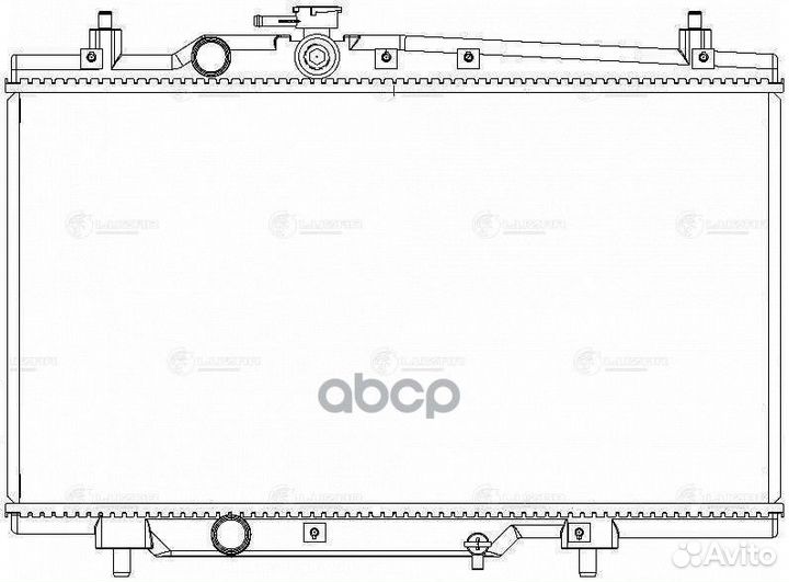 Радиатор охл. для ам Geely Оtaka (07),MK (06)