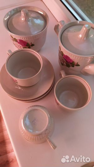 Чайный сервиз южноуральский фарфоровый завод