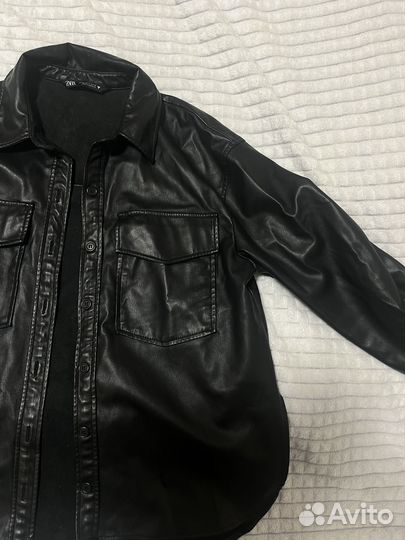Куртка рубашка zara