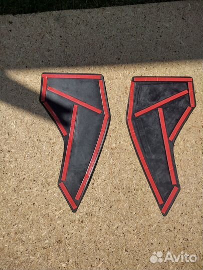 Защитные накладки большие CRF1100L Africa Adventur