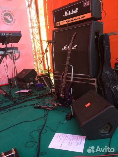 Аренда звука/света/сцены/бэклайна