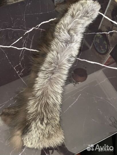 Воротник опушка меховая длина 77