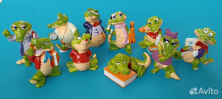Киндер сюрприз крокодилы в школе и на каникулах