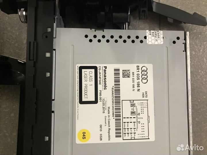 Магнитола 8R1035186N Concert Audi A4 A5 Q5 на Рус