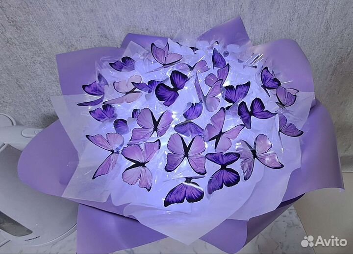 Букет с бабочками