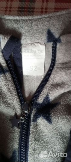Поддева комбинезон 92 флисовый