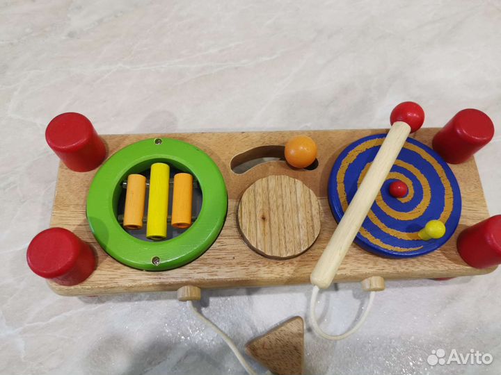 Развивающие деревянные игрушки