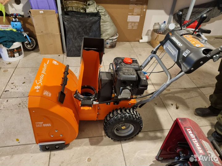 Снегоуборщик daewoo