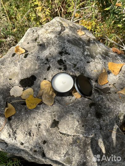 Ароматические свечи в гипсе