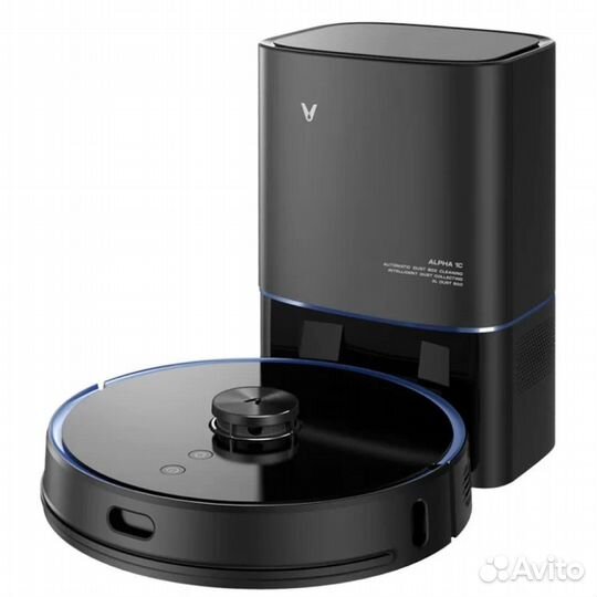 Робот-пылесос Viomi S9 (с базой самоочистки), черн