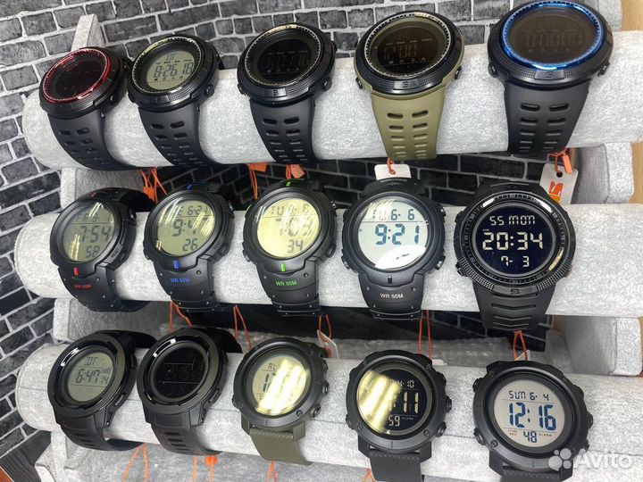 Часы водонепроницаемые Skmei для охоты и рыбалки