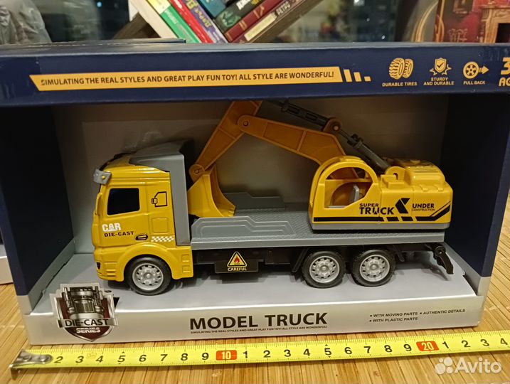 Коллекция строительных грузовиков CAT