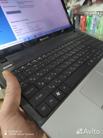 Ноутбук packard Bell 15,6