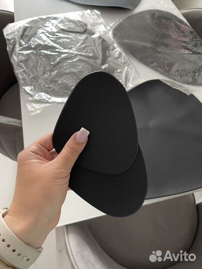 Кожанная подставка под тарелки