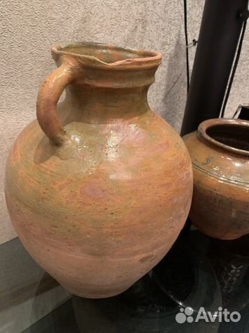 Глиняная крынка