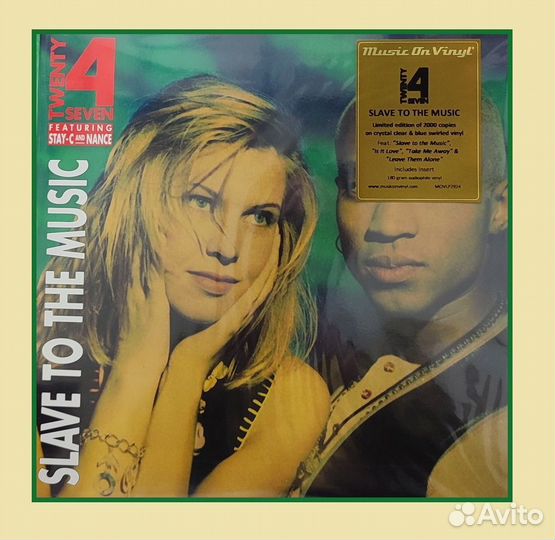 Twenty 4 seven - Slave To The Music LP coloured