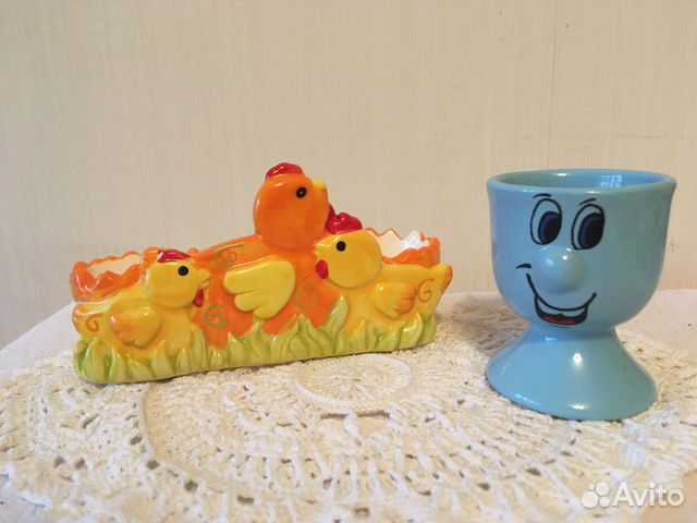 Кружка, подставки для яиц, пары юфз Корея