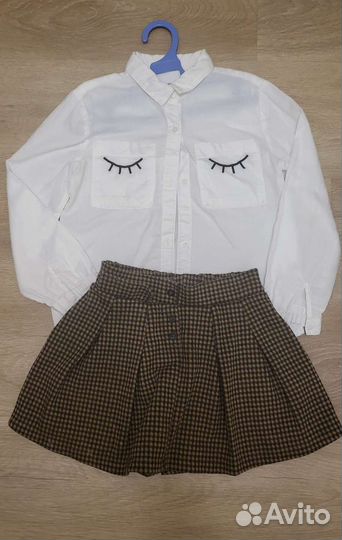 Вещи Zara, Mango, Benetton, HM 122-128 размер