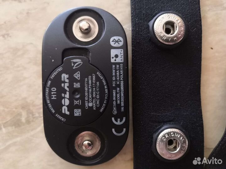 Нагрудный ремешок для пульсометра