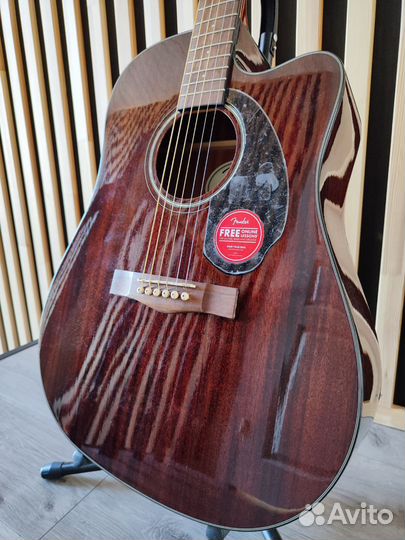 Гитара электроакустическая Fender CD-60 SCE