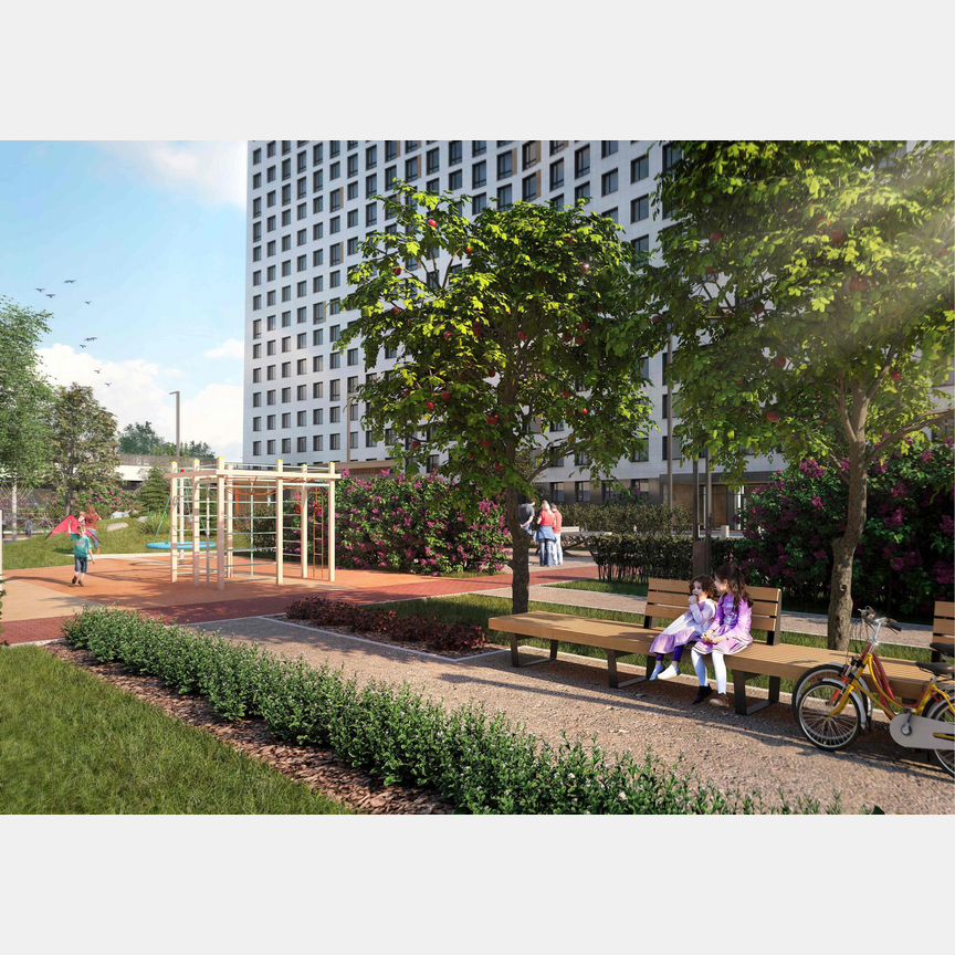 2-к. квартира, 61,6 м², 14/18 эт.