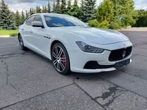 Maserati Ghibli 3.0 AT, 2016, 19 000 км, с пробегом, цена 2 750 000 руб.